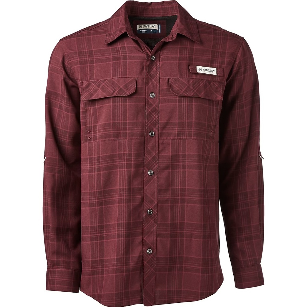 Magellan fishing Style men’s plaid shirt